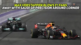 MAX VERSTAPPEN BLOWS FANS AWAY WITH SAUDI GP PRECISION AROUND CORNER