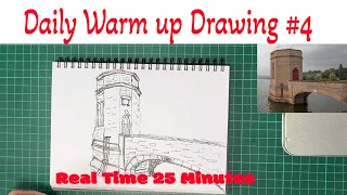 Warmup Exercise Drawing  vlog 4