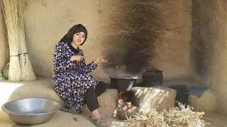 Cooking Delicious Fresh Okra  | Village life Afghanistan