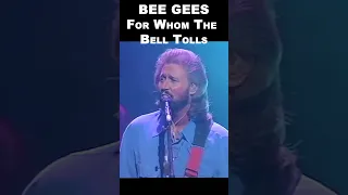 BEE GEES - LIVE  For Whom The Bell Tolls. #shorts #beegees #jivetubin