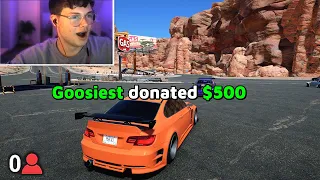 Donating to small CarX streamers...