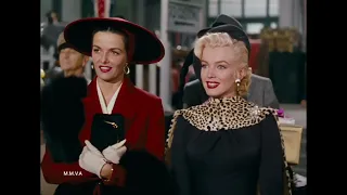 Marilyn Monroe and Jane Russell - Gentleman Prefer Blondes 1953