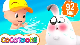 🥶🥵Quente ou frio? Aprenda os videos educativos do Cuquin | Cocotoons Brasil