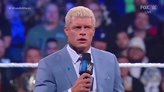 Roman Reigns Interrupts Cody Rhodes - WWE SmackDown 3/31/2023