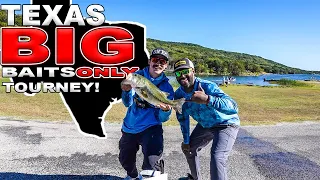 Possum Kingdom Lake Swimbait Tournament -  BIG Baits Only (12.12lb Bass Caught!)