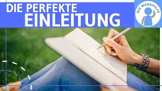 Interessante Einleitung / Einstieg verfassen - so geht's & Satzbausteine - Texte schreiben & Aufsatz