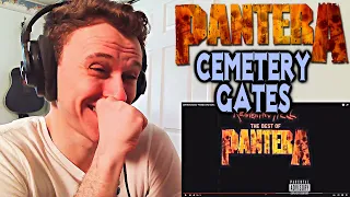 FIRST TIME HEARING: PANTERA - CEMETARY GATES [REACTION!]