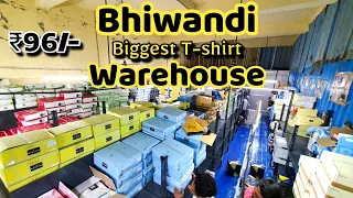 Bhiwandi Biggest T-shirt Warehouse,  100% Original Branded T-shirt