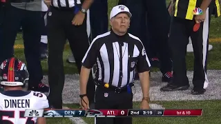 The first Pass Interference Challenge in NFL History