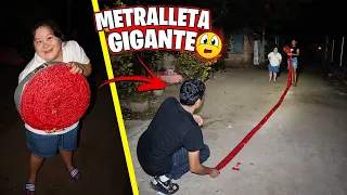 REVENTANDO una METRALLETA GIGANTE *25 METROS* EN EL SALVADOR