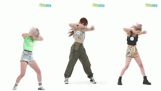 [MIRRORED DANCE COMPARISON] ITZY- NOT SHY - Ryujin,  Chaeryeong and Yeji