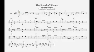 THE SOUND OF SILENCE " Nota + Tab