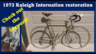 Bicycle Collection Mancave. 1973 Raleigh International. Total restoration.