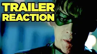 TITANS Trailer Reaction! Robin "F--- Batman" Explained! #SDCC #NewRockstarsNews