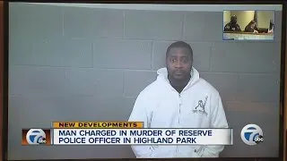 Man charged in murder of Highland Park reserve officer