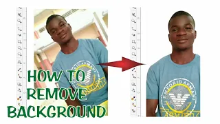 How To Remove Background From Picture in CorelDraw  | CorelDraw Tutorial For Beginners