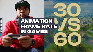 WHAT FRAME RATE Do Animators Use In Games? And why...