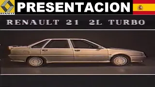 Presentación del Renault 21 Turbo