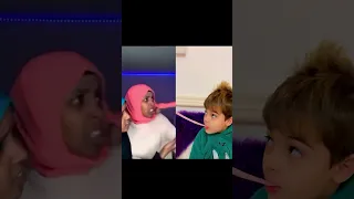 خلودة اكل حجاب البنوتة😱