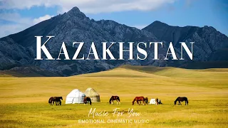 Kazakhstan 4K - Emotional Cinematic Music with Nature Film | Beautiful World 4K & Film Music
