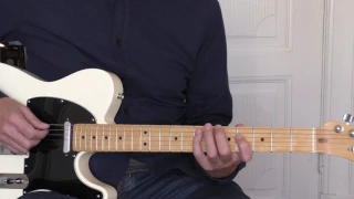 blues licks in the style of Robben Ford and BB King