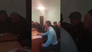 Собрание в городе Шар по вопросу бюджета города Шар и бюджета Жарминского района. 31.08.2023 года.