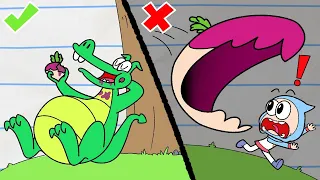 Vegetable Monster Food Magic! | Boy & Dragon | Cartoons For Kids | WildBrain Fizz
