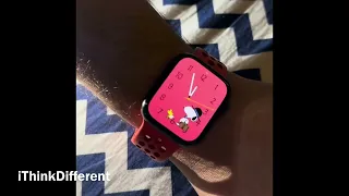 Snoopy watch face animations in watchOS 10