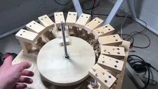 Permanent magnet radial magnetic accelerator
