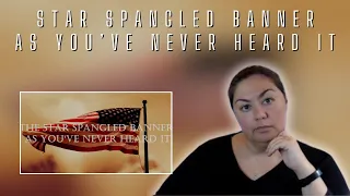 FIRST TIME REACTION | Star Spangled Banner As You've Never Heard It