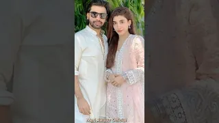 Farhan saeed and urwa hocana #urwahocane pakistan acter cute couple #shorts