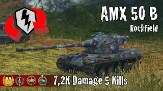 AMX 50 B  |  7,2K Damage 5 Kills  |  WoT Blitz Replays