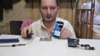 Управление люстрой v.01 Android + Arduino Bluetooth HC-05 Wireless remote control