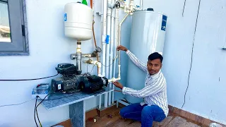 Hot water Return line Pump Connection | Water Circulation pump | Hot Water Return Line Connection•