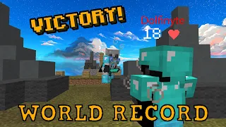 Minecraft Hypixel Insane Skywars - FASTEST GAME EVER!