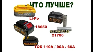 Аккумуляторы для Dewalt 21700 flexvolt и PowerStack 5Ah