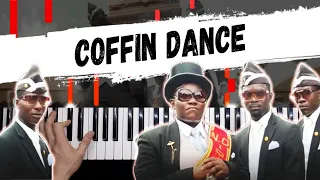 Coffin Dance (Astronomia) 🔹 Piano Tutorial / НОТЫ + MIDI