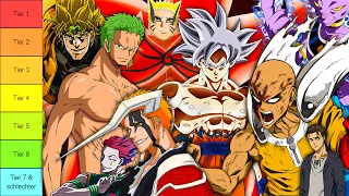 Tier List: Stärkste Mainstream Anime Charaktere | Meliodas