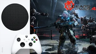 Gears of War 4 Xbox Series S FPS BOOST Геймплей 60 FPS