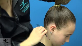 OOHMDance Flat-Ironed Ponytail