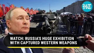 Putin Rubs Salt On West's Wounds With Show On Weapons Taken From Ukraine; Watch What's On Display