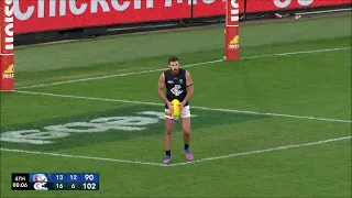 Mitch McGovern - Highlights - AFL Round 2 2022 - Carlton Blues @ Western Bulldogs