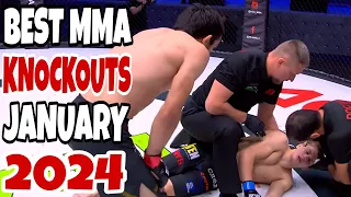 MMA’s Best Knockouts I January 2024 HD Part 3