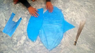 How to make patang at home with plastic bag| A kite maker