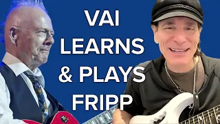 Vai plays (and talks) King Crimson!