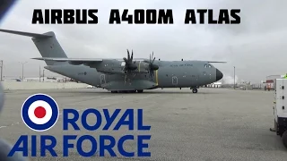 Royal Air Force Airbus Military A400M Action @ Toronto Pearson Int'l December 7, 2015