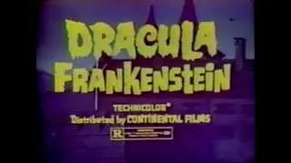 Scars of Dracula & Horror of Frankenstein 1971 TV trailer