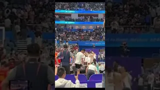 Final buzzer on Philippines vs China -China lost on Asian semi-final games