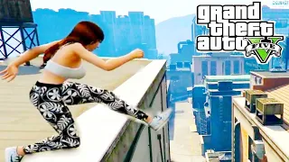 GTA 5 Parkour Fails | Shiranui Mai - Jumps & Falls Ep.2