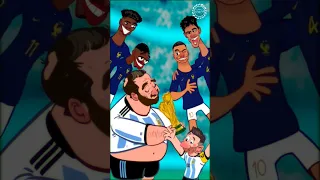 Messi x Higuain x Alvarez World Cup | Messi vs France paralel universe #shorts #viral #messi #fifa23